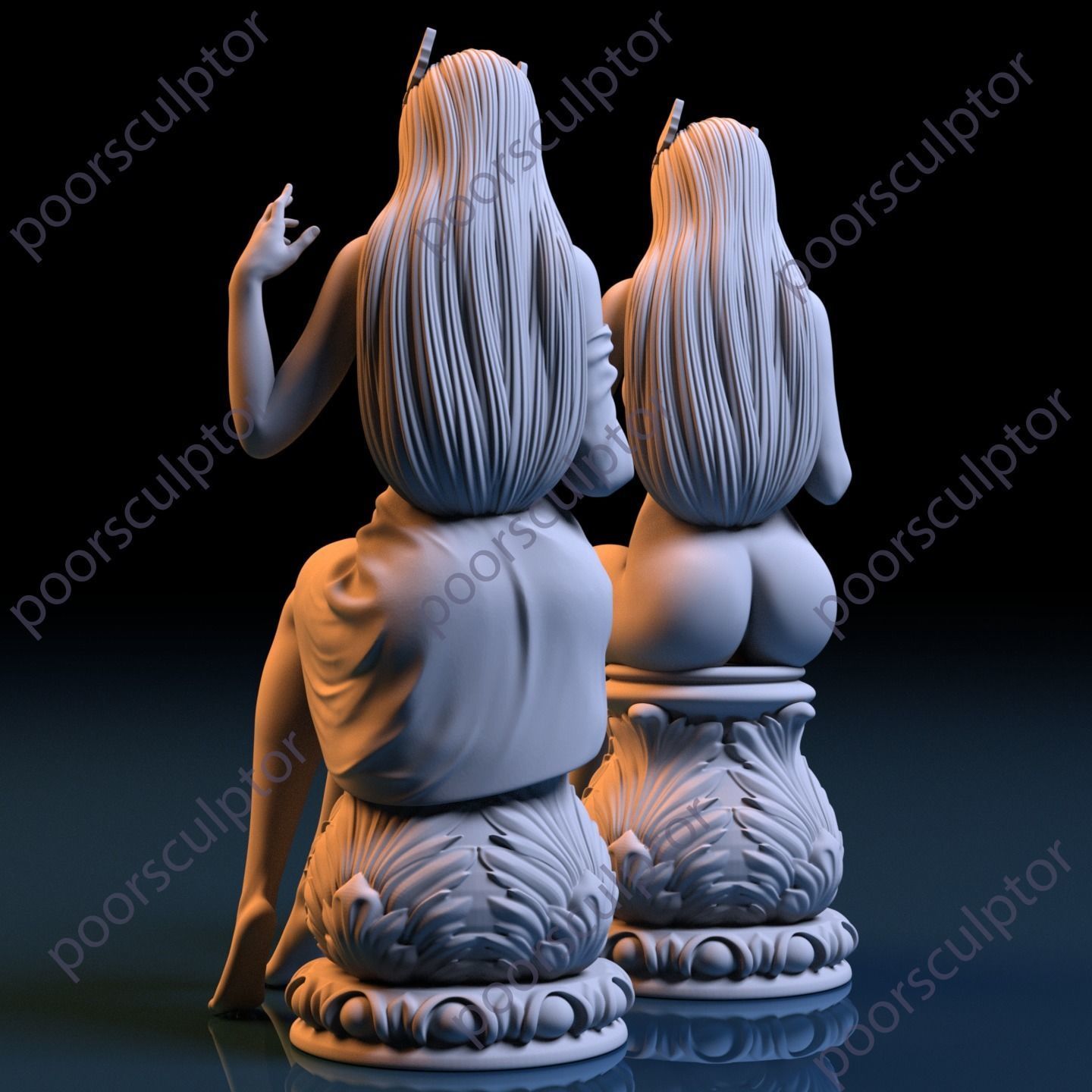 OLYMPIAN GREEK GODS 3D print model_2