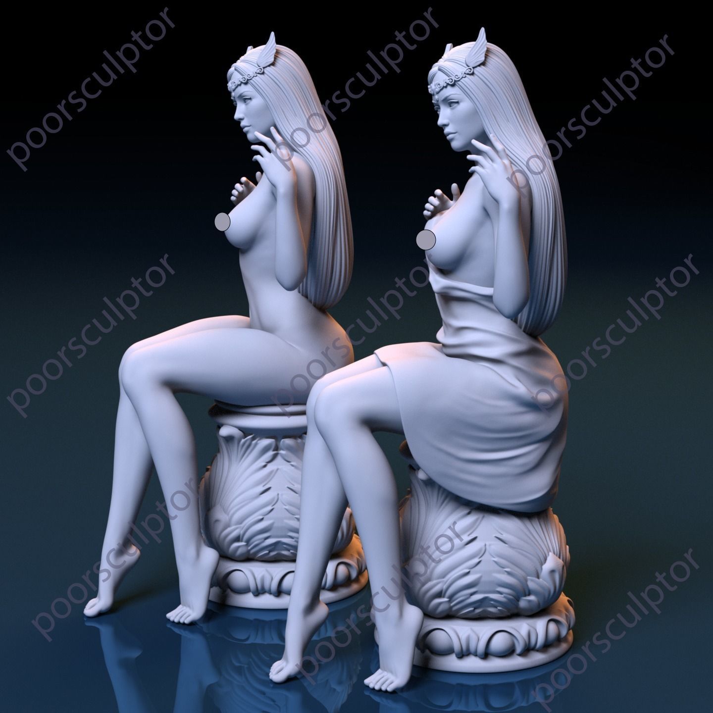 OLYMPIAN GREEK GODS 3D print model_1