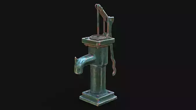 Asian Village Tube Well - Water Hand Pump