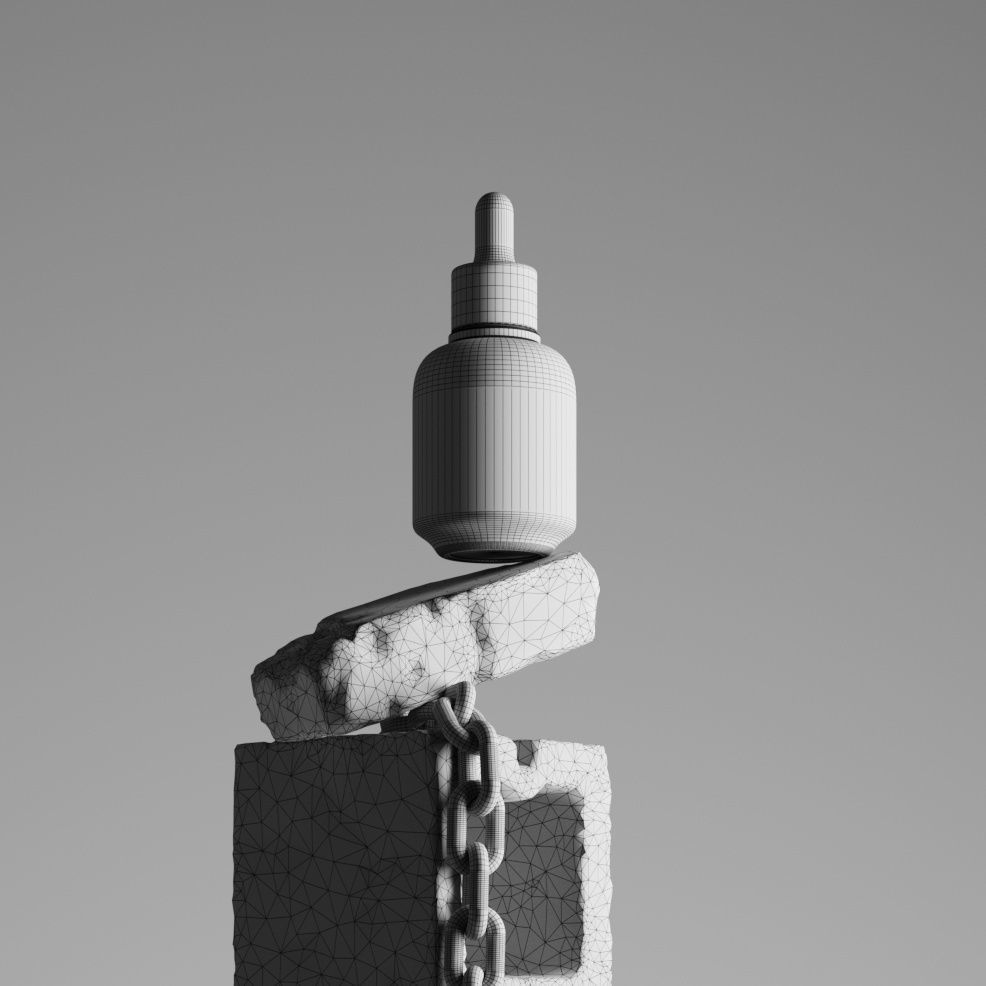 Product Render Scene Ready to Render Scene Product Photography  3D model_3