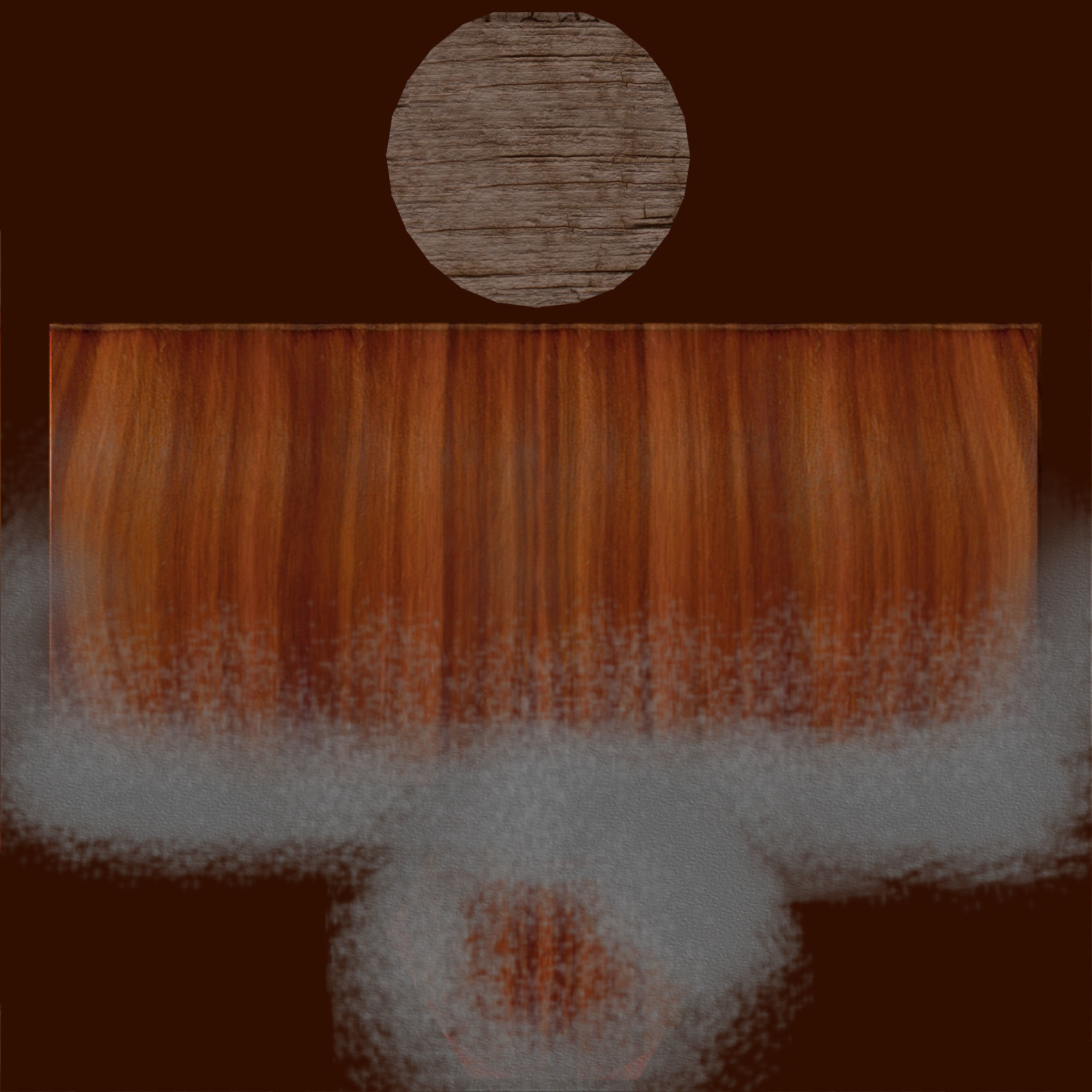 Hazelnut chocolate nuts in bowl 3D model_5