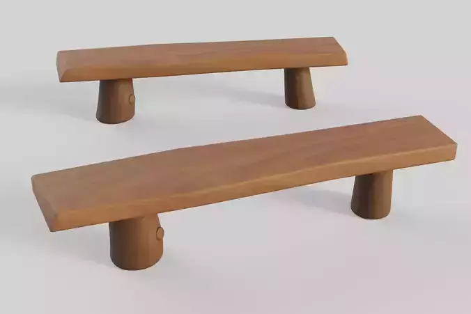 Cartoon Bench 8