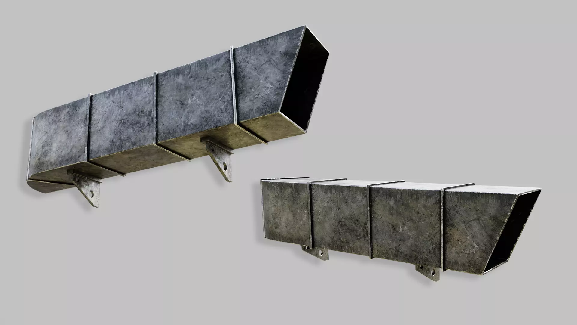Air Ventilation with PBR Materials  3D model_0