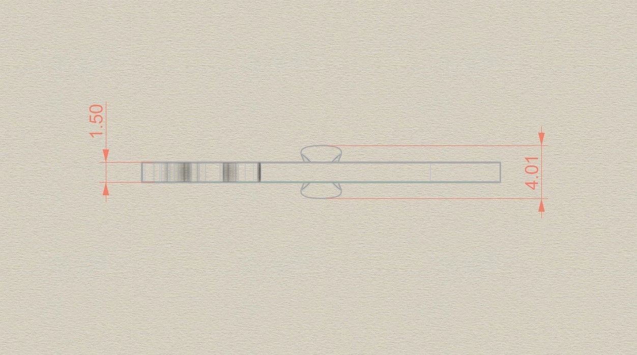 Model 929 D Crack Initial Letter Alphabet Pendant 3D print model_6