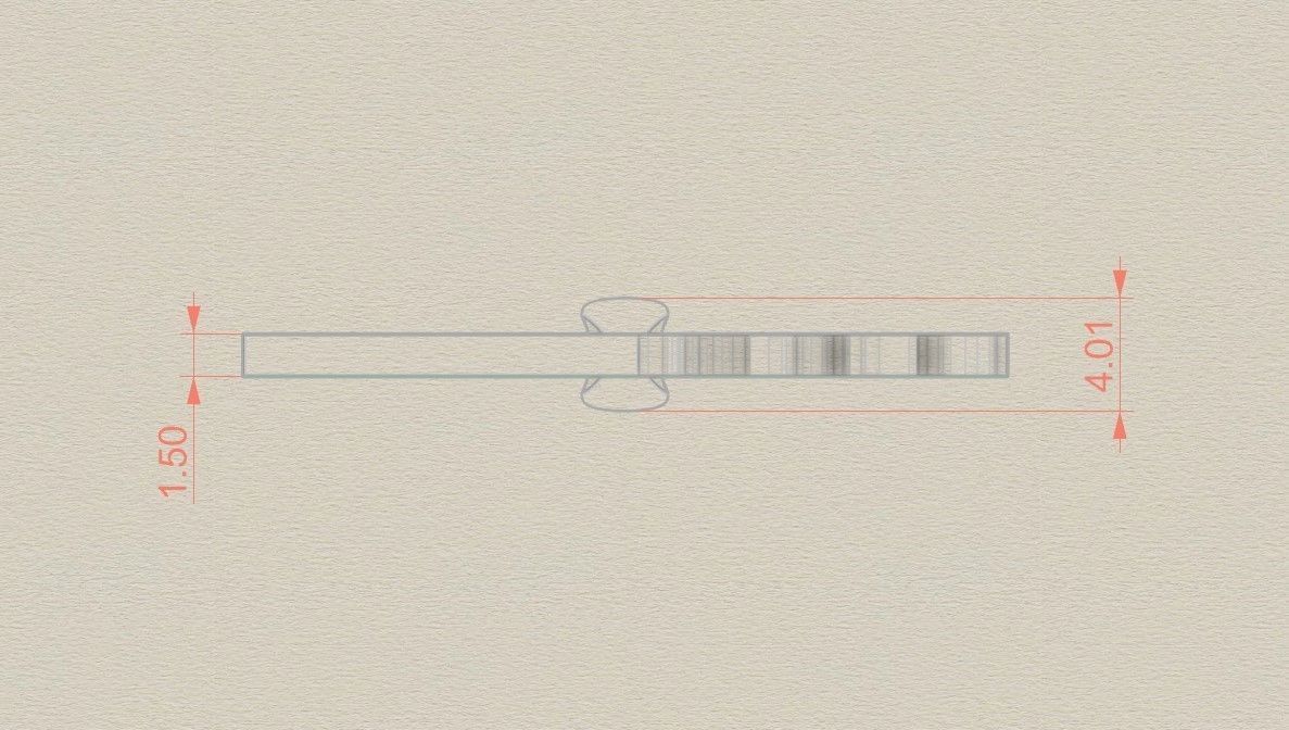 Model 930 E Crack Initial Letter Alphabet Pendant 3D print model_6