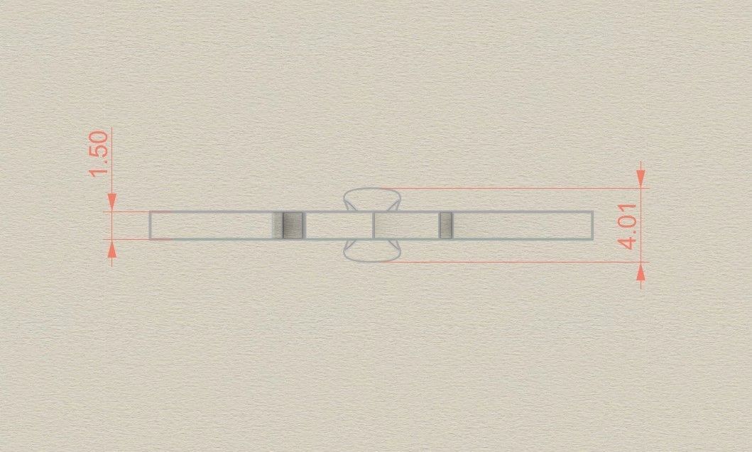 Model 931 F Crack Initial Letter Alphabet Pendant 3D print model_6