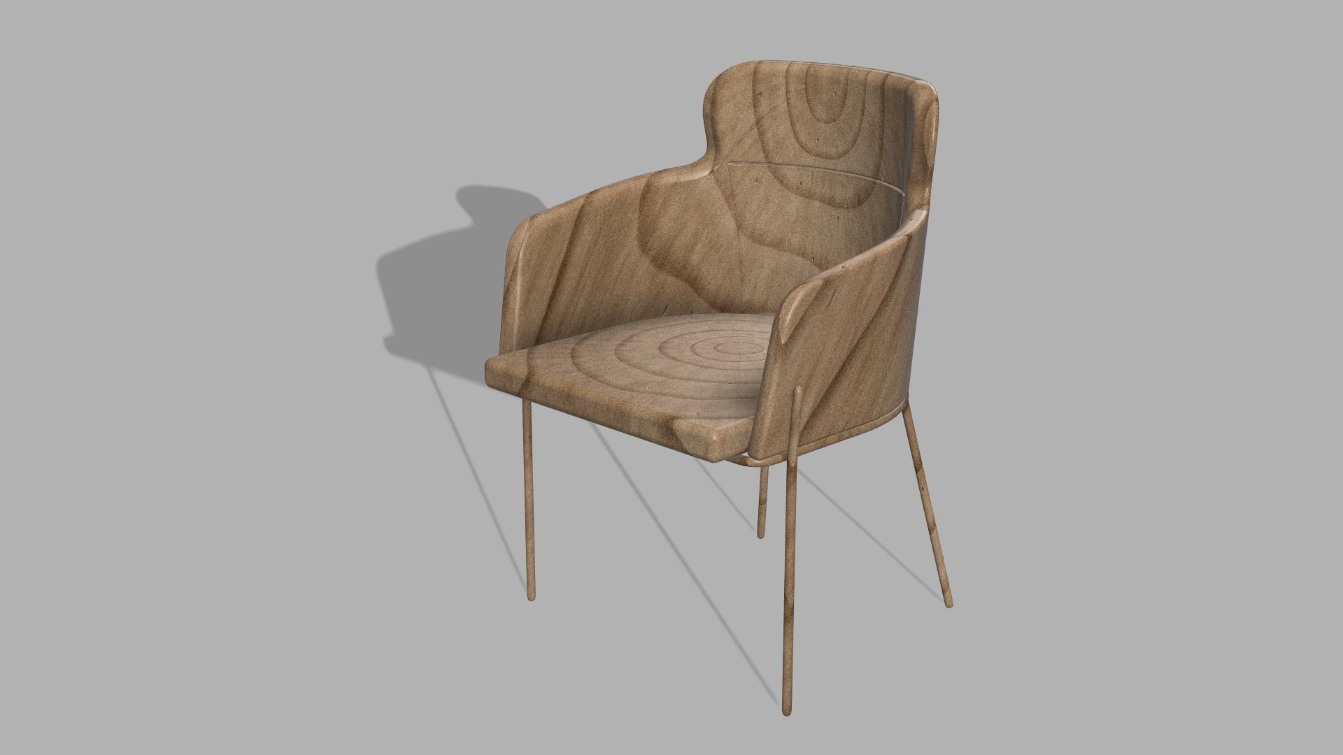 Furniture Chair Collection - 15 Pieces - STL OBJ FBX 3D print model_17
