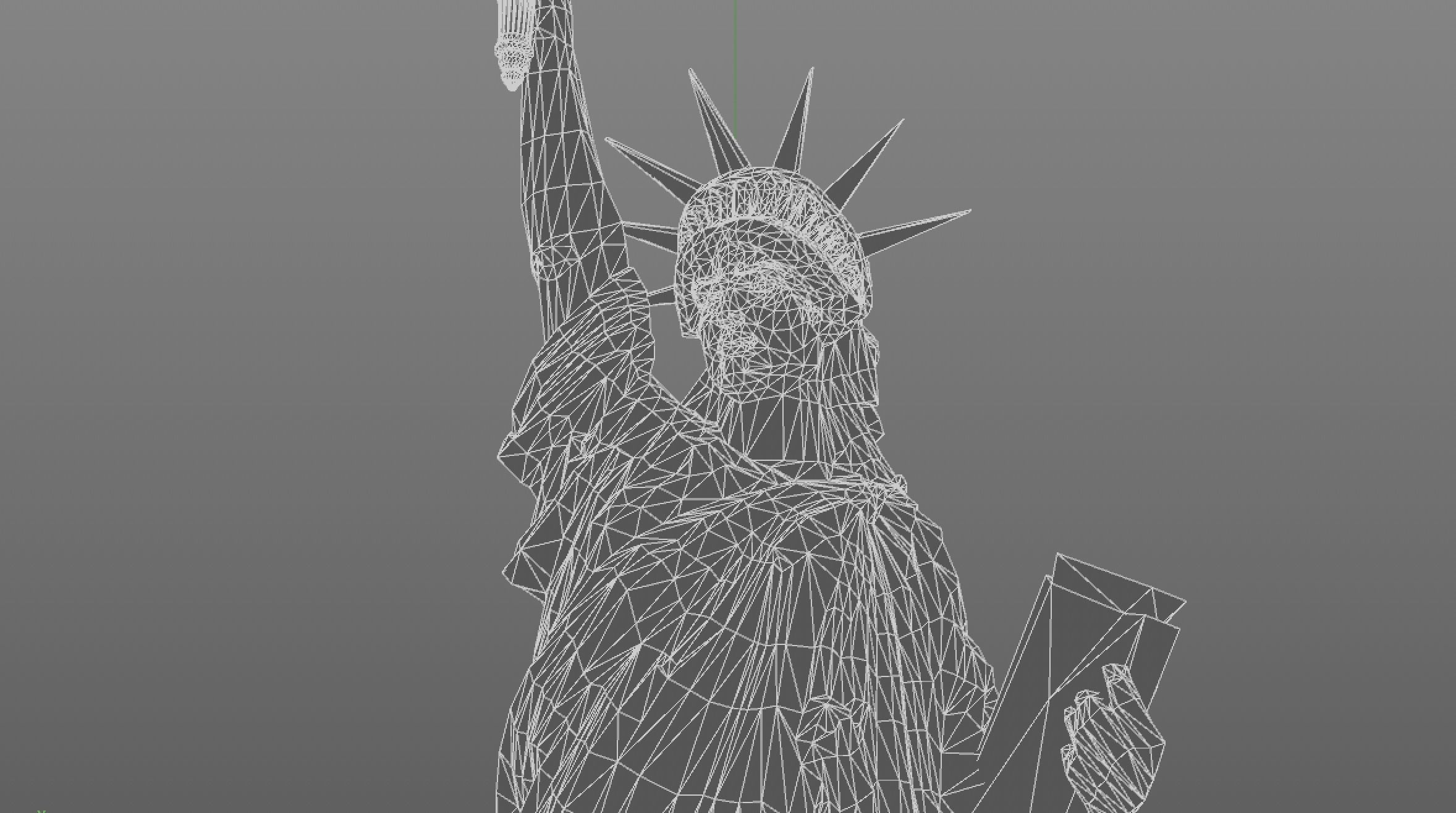 The Statue of Liberty 3D model_7