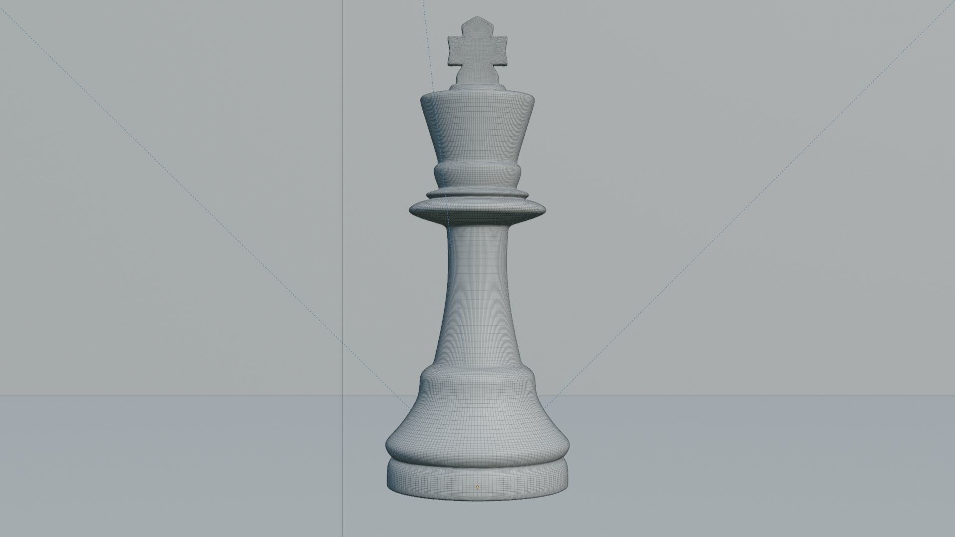 King Black - made in Blender Low-poly 3D model_12