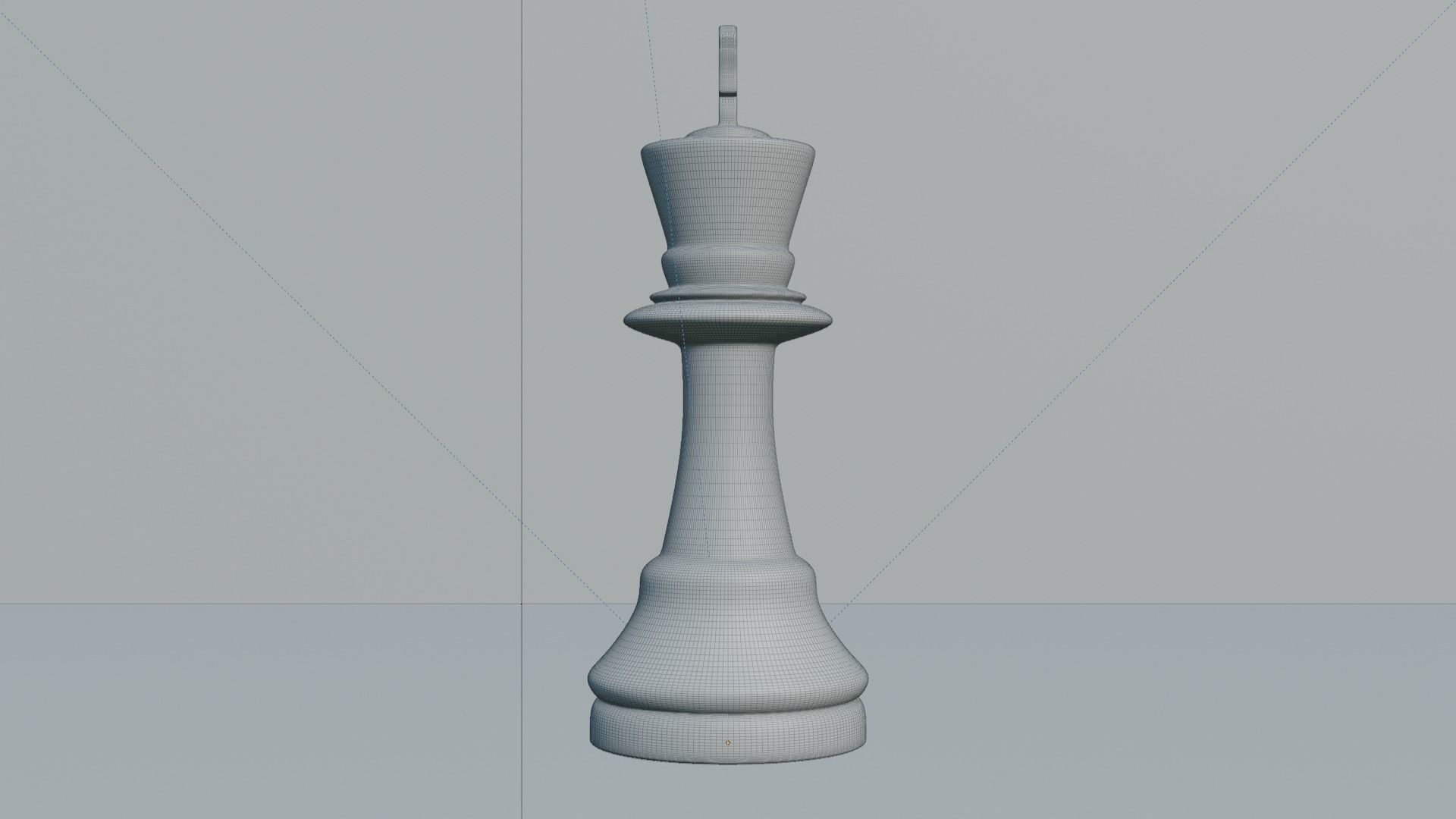 King Black - made in Blender Low-poly 3D model_15