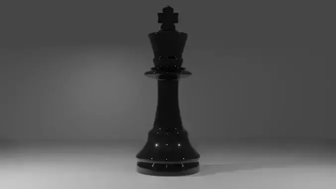 King Black - made in Blender