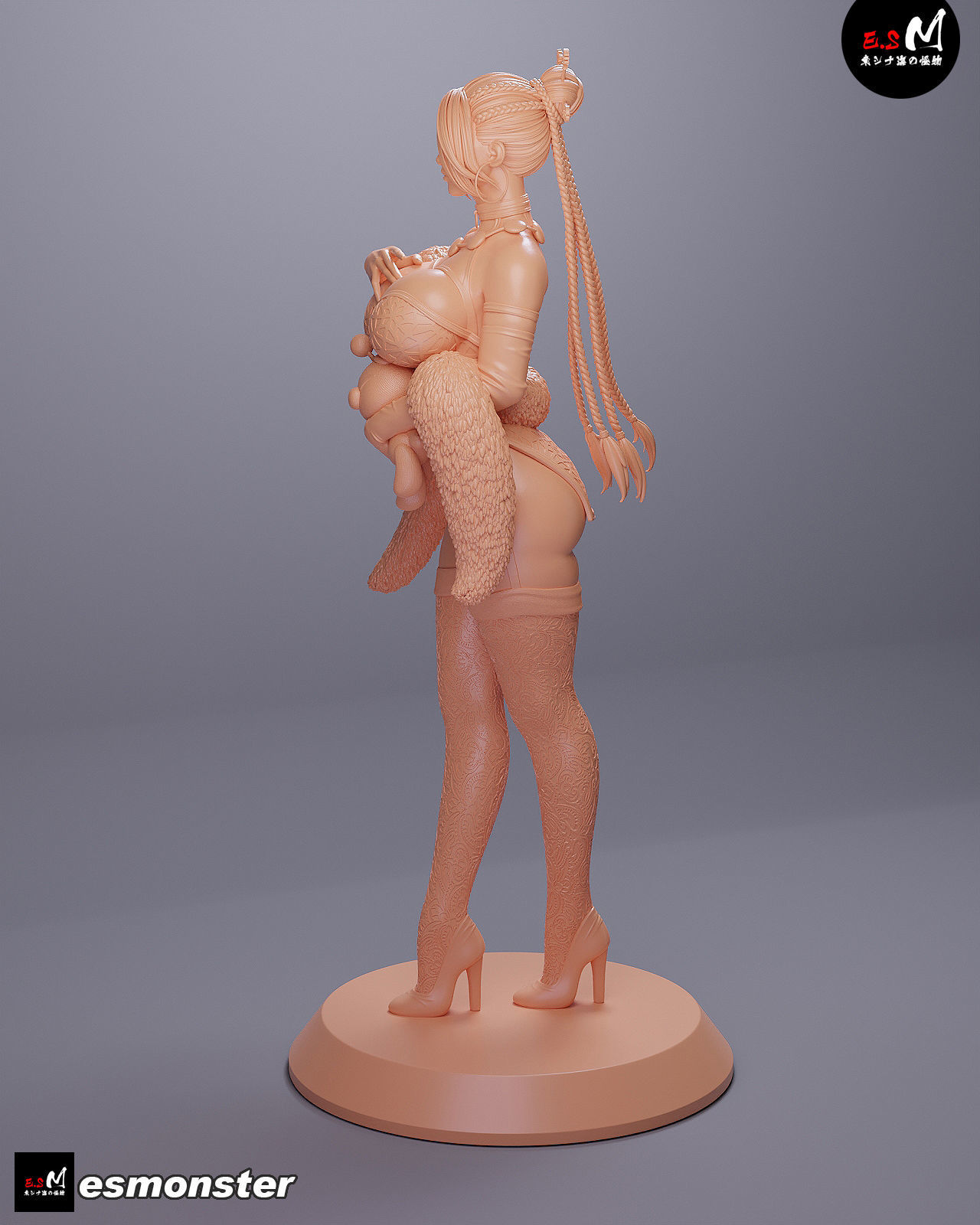 FINALFANTASY LULU 3D print model_35