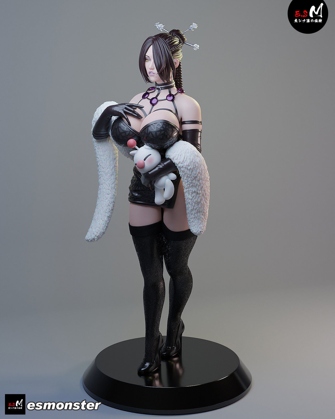 FINALFANTASY LULU 3D print model_16