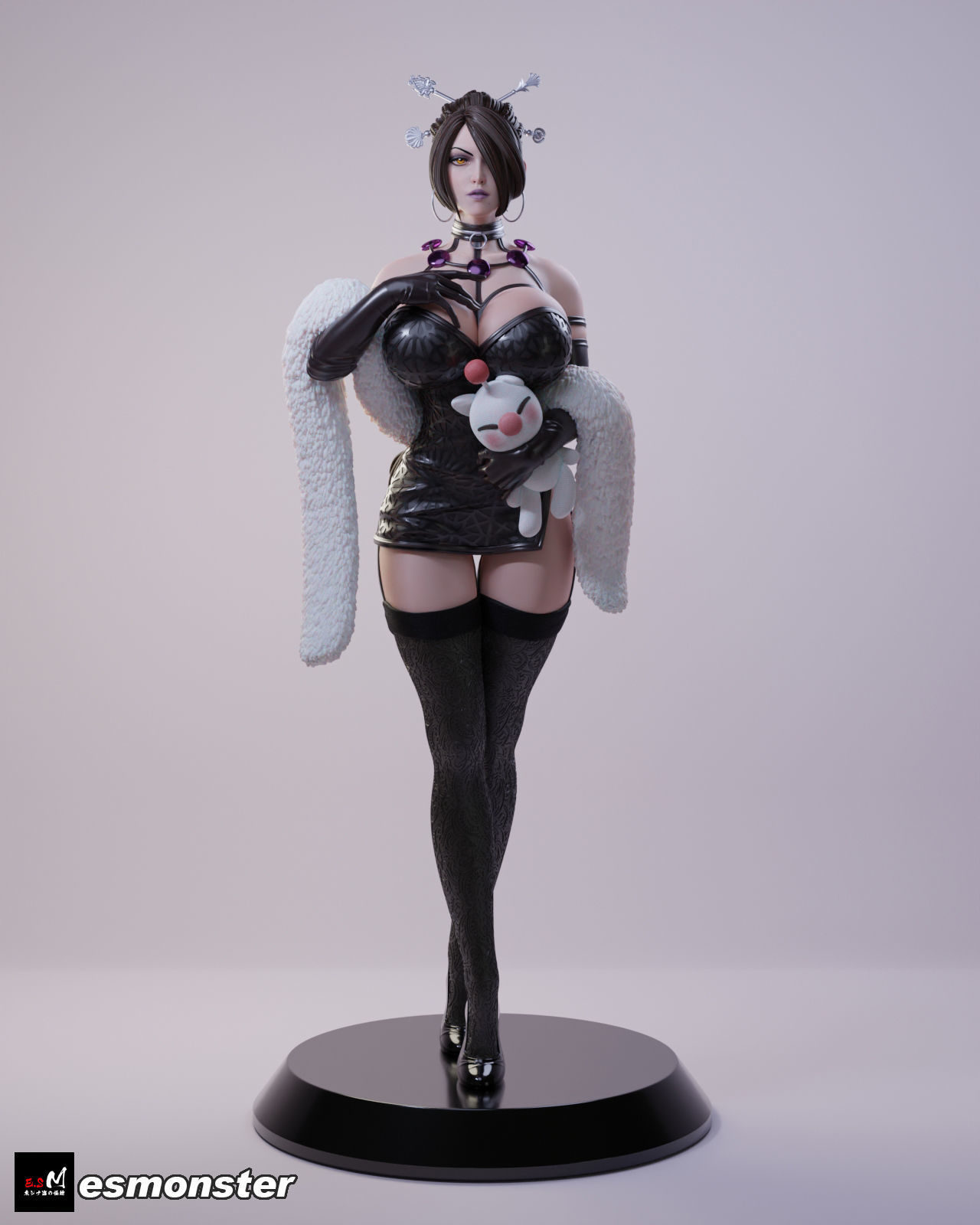 FINALFANTASY LULU 3D print model_26