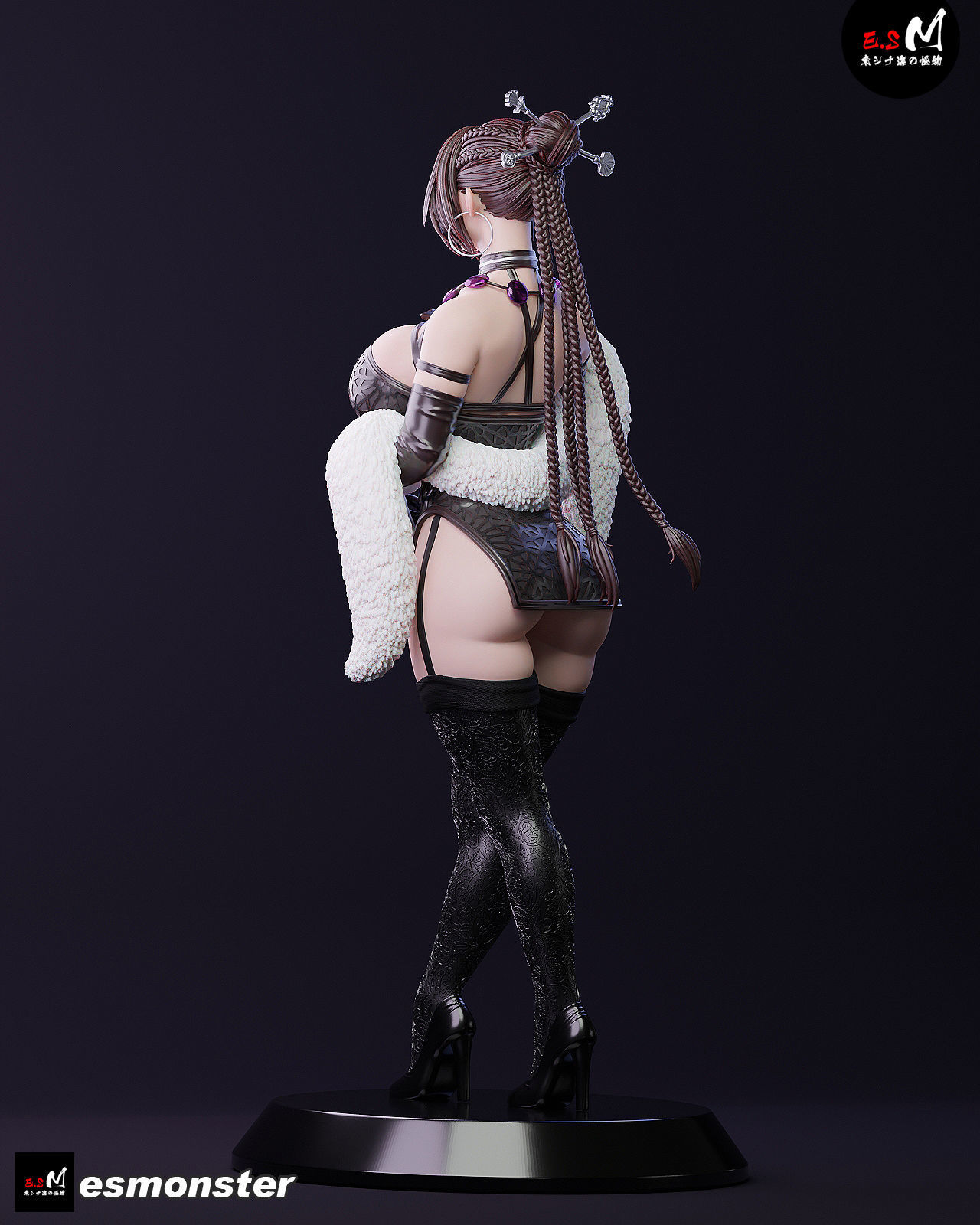FINALFANTASY LULU 3D print model_20