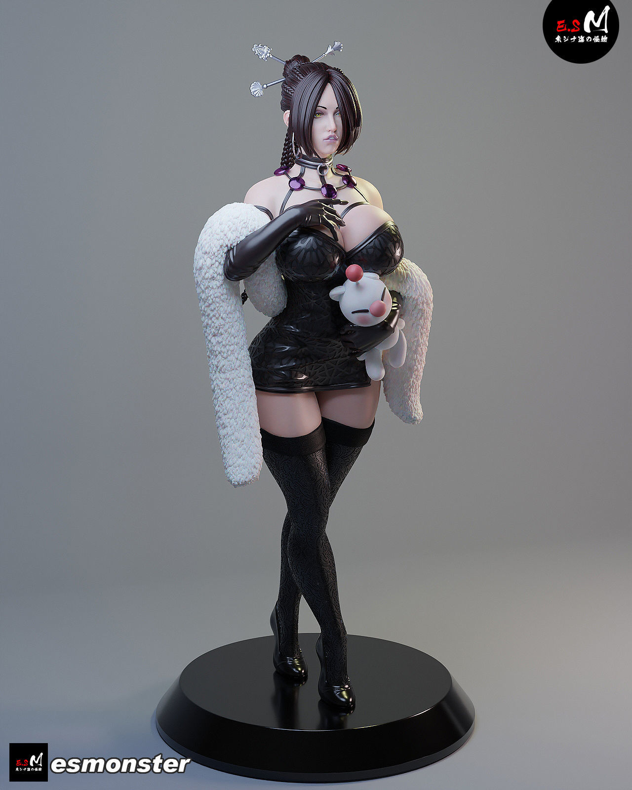 FINALFANTASY LULU 3D print model_18