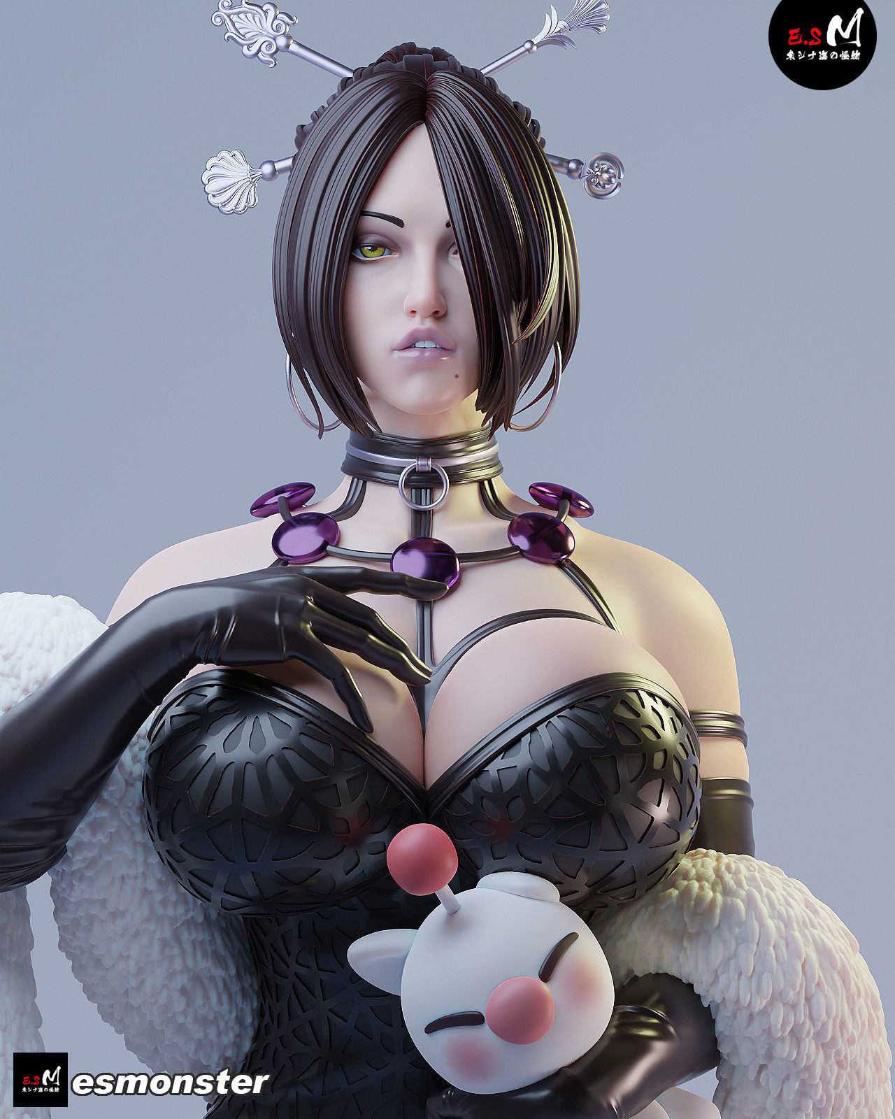 FINALFANTASY LULU 3D print model_28