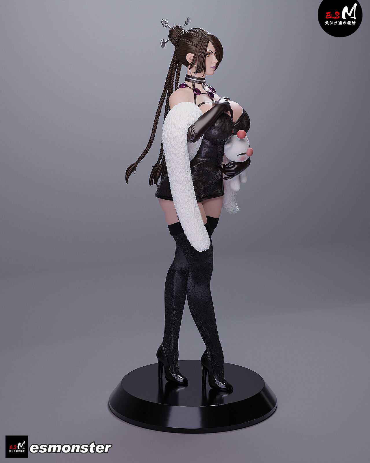 FINALFANTASY LULU 3D print model_31