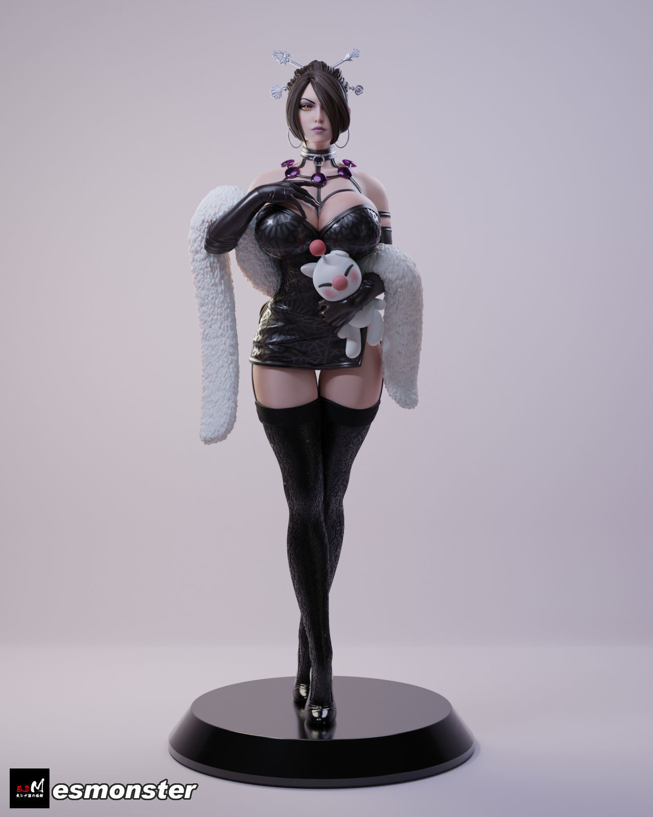 FINALFANTASY LULU 3D print model_27