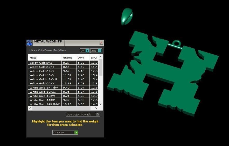 Model 933 H Crack Initial Letter Alphabet Pendant 3D print model_10