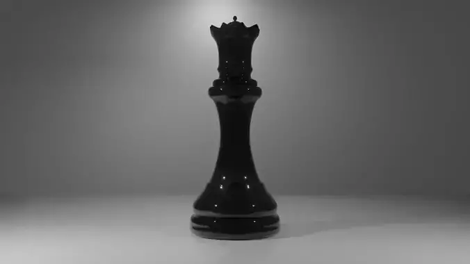 Queen Black - made in Blender