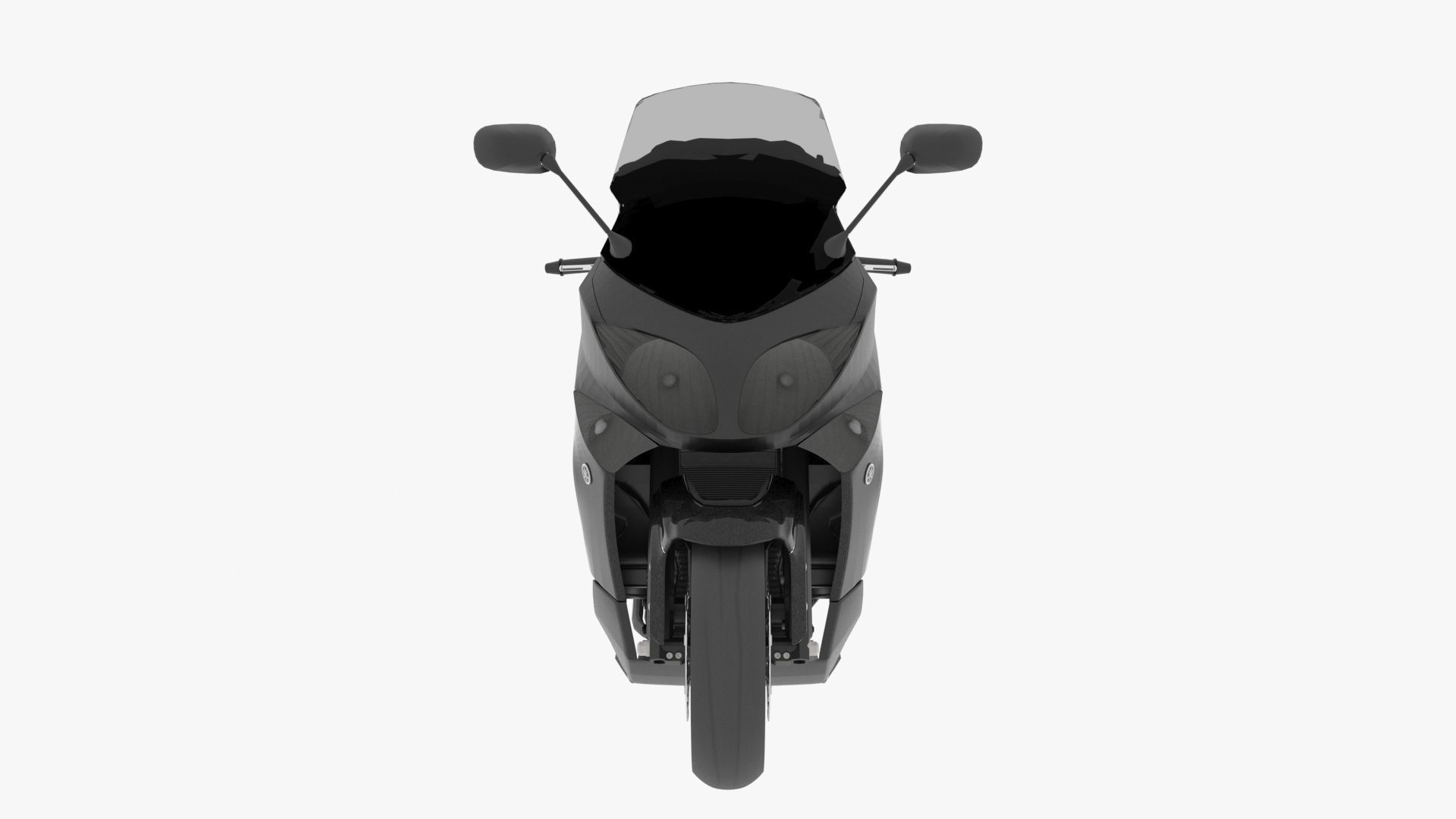 Yamaha Tmax 500 3D model_7