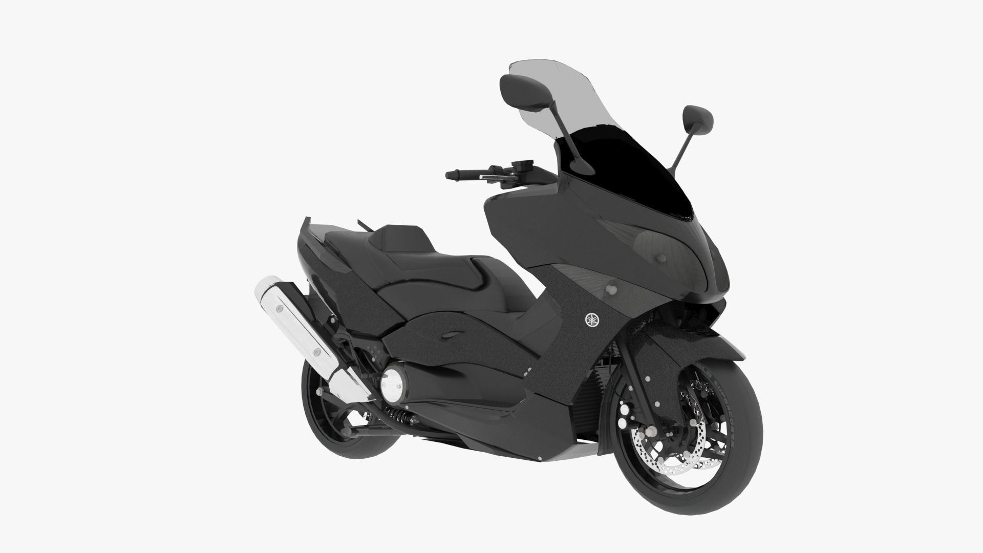 Yamaha Tmax 500 3D model_6