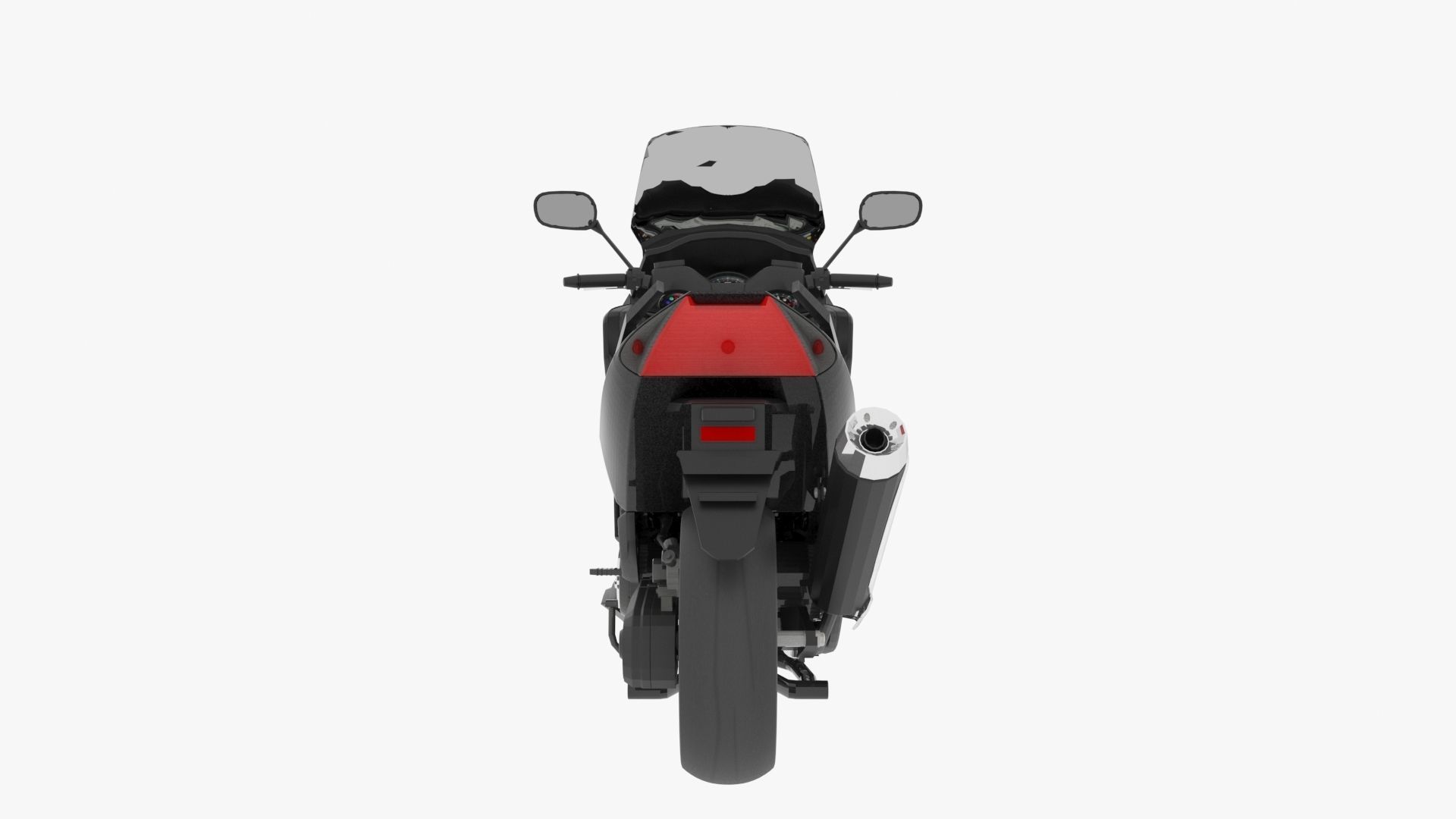Yamaha Tmax 500 3D model_3
