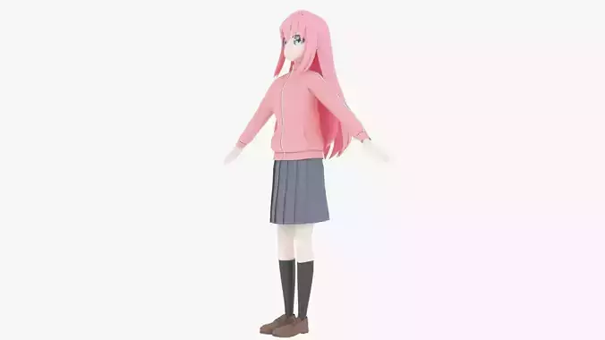 Gotoh Hitori - Bocchi the Rock 3D model