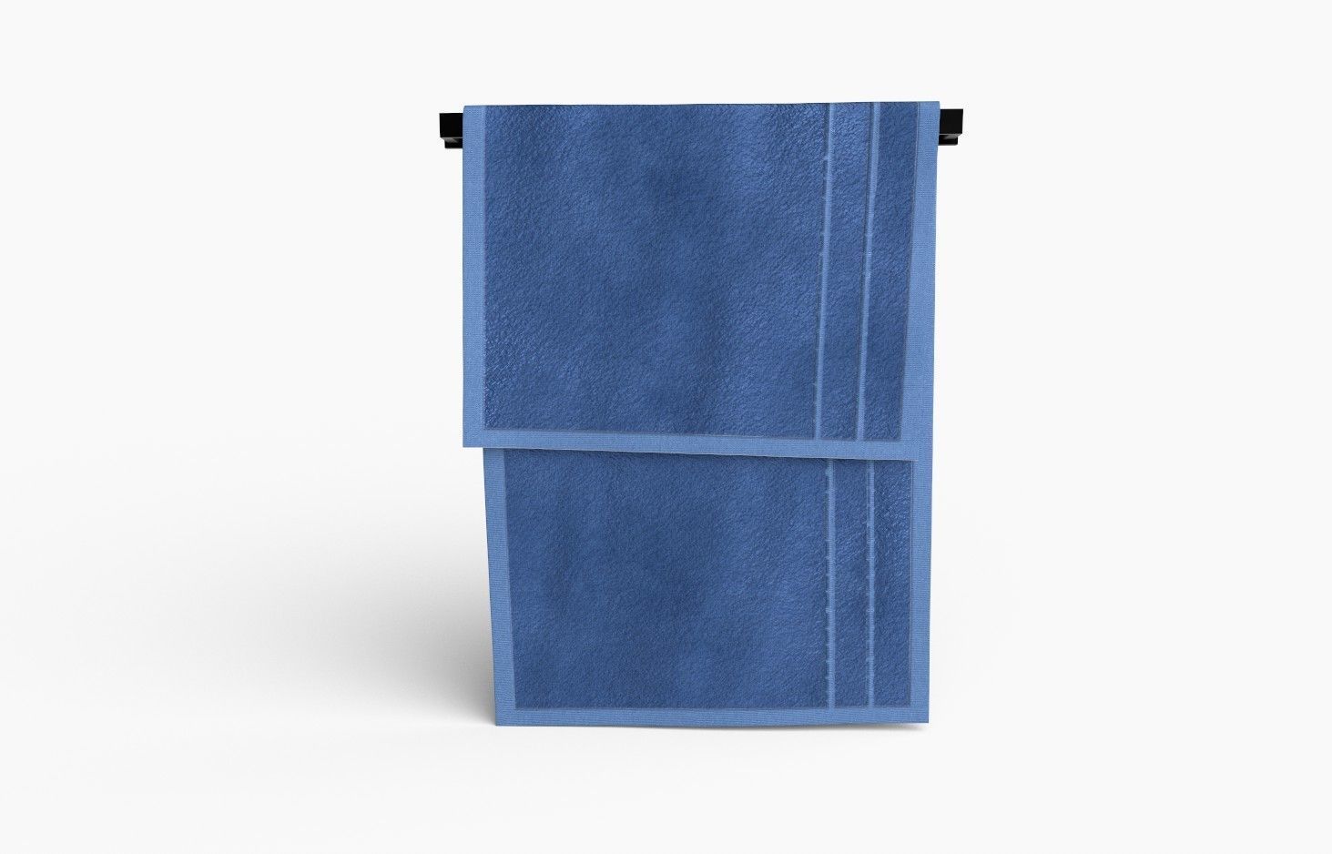 Towel  M02 Low-poly 3D model_2