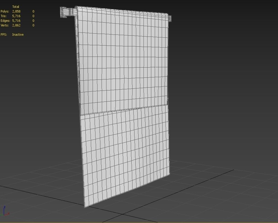 Towel  M02 Low-poly 3D model_6