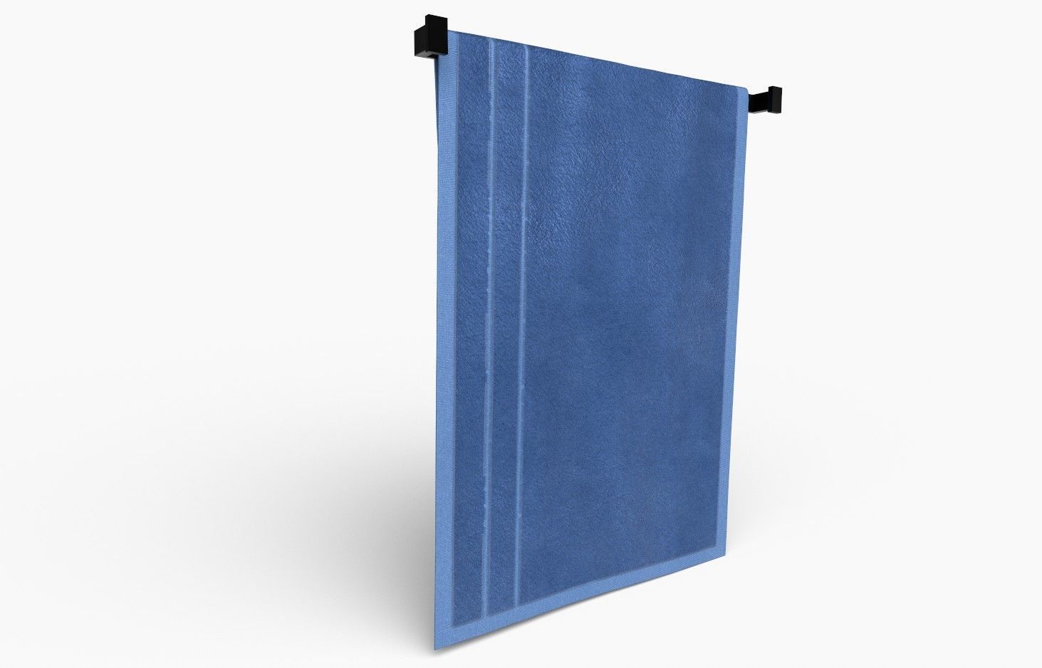 Towel  M02 Low-poly 3D model_5