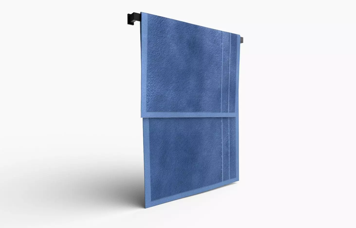 Towel  M02 Low-poly 3D model_0