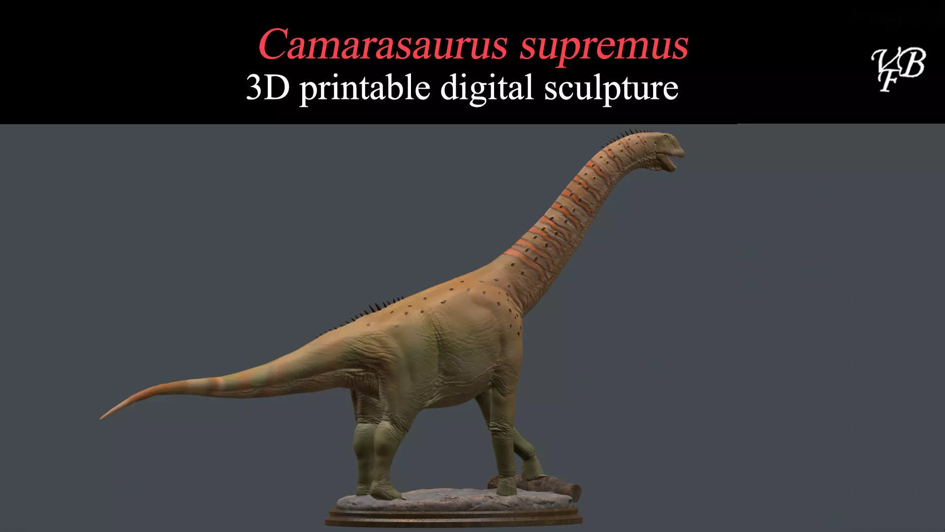 Camarasaurus supremus for 3D printing 3D print model_0