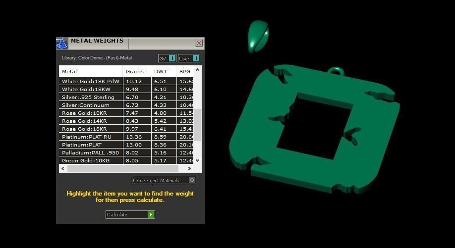Model 940 O Crack Initial Letter Alphabet Pendant 3D print model_11
