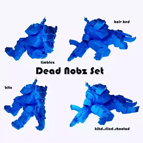 DEAD ORC NOBZ PACK 3D print model