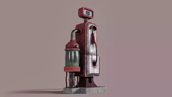 Old Gas Station Steampunk