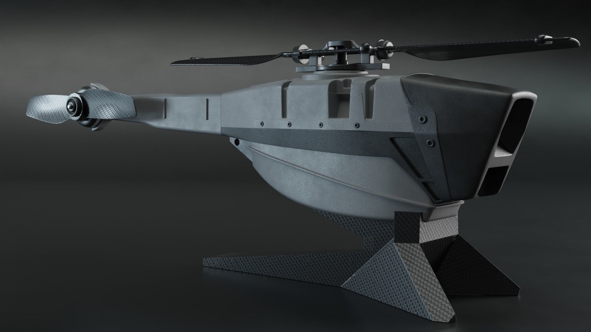  Black Hornet drone  3D model_5