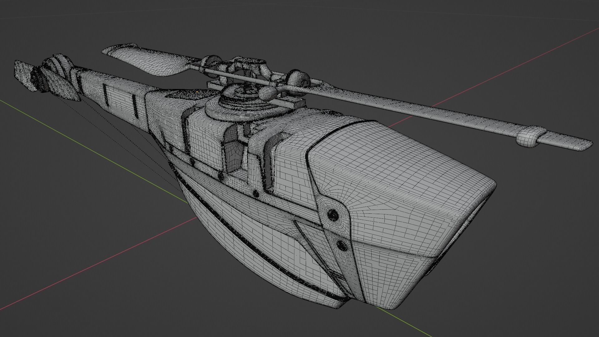  Black Hornet drone  3D model_10