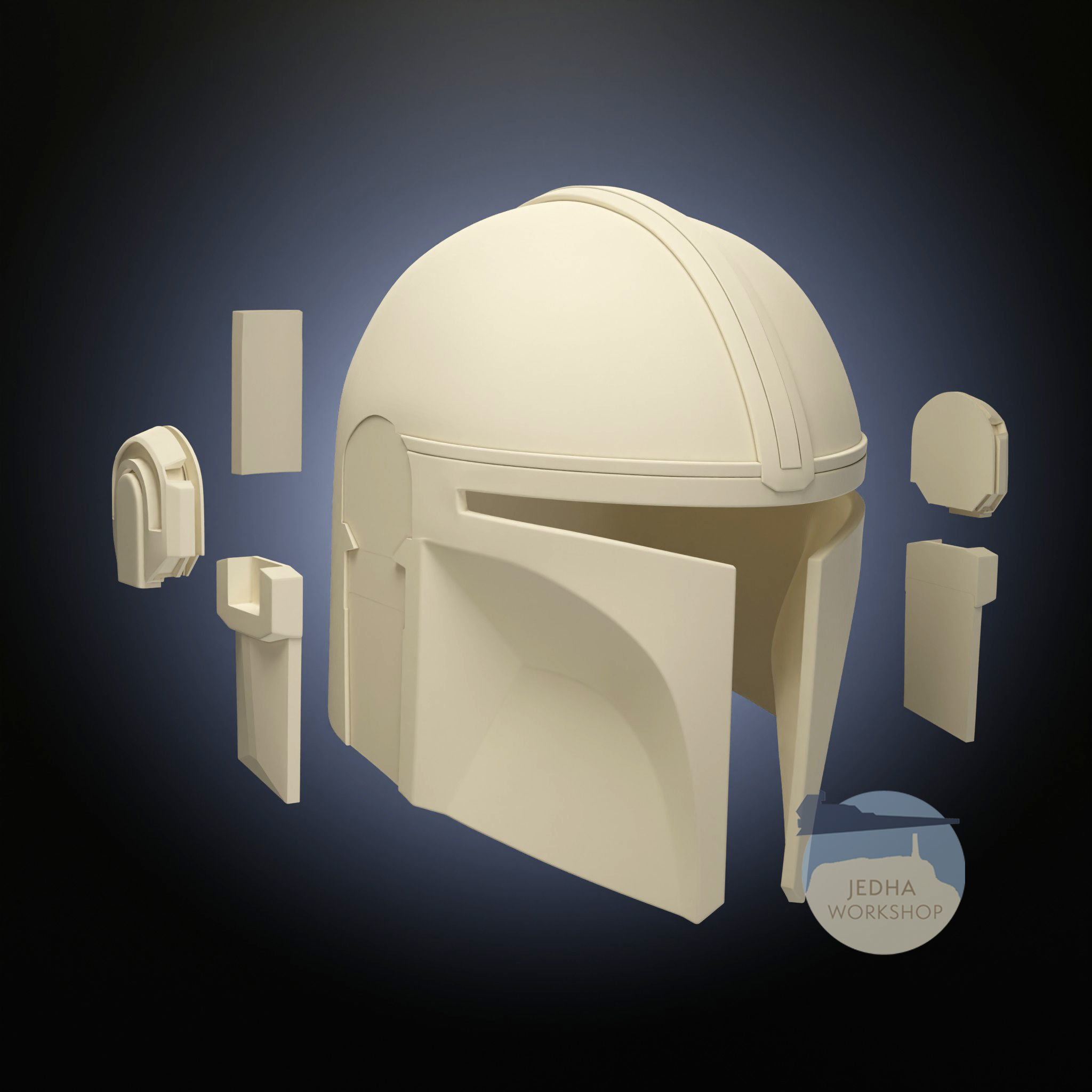 The Mandalorian Din Djarin 3D Print Files Star Wars Mando 3D print model_4