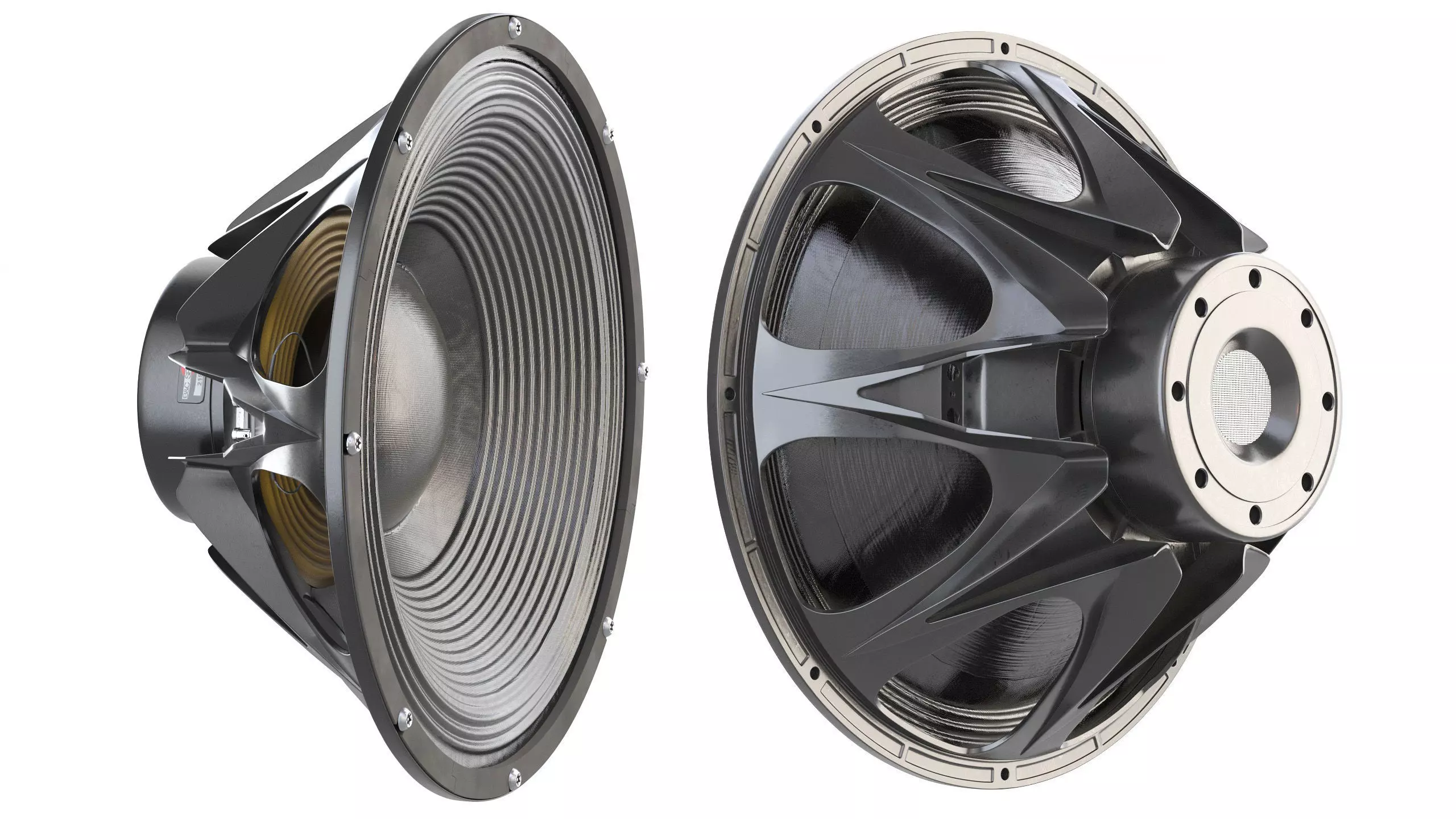 Powerful speaker 21SW150 3D model_0