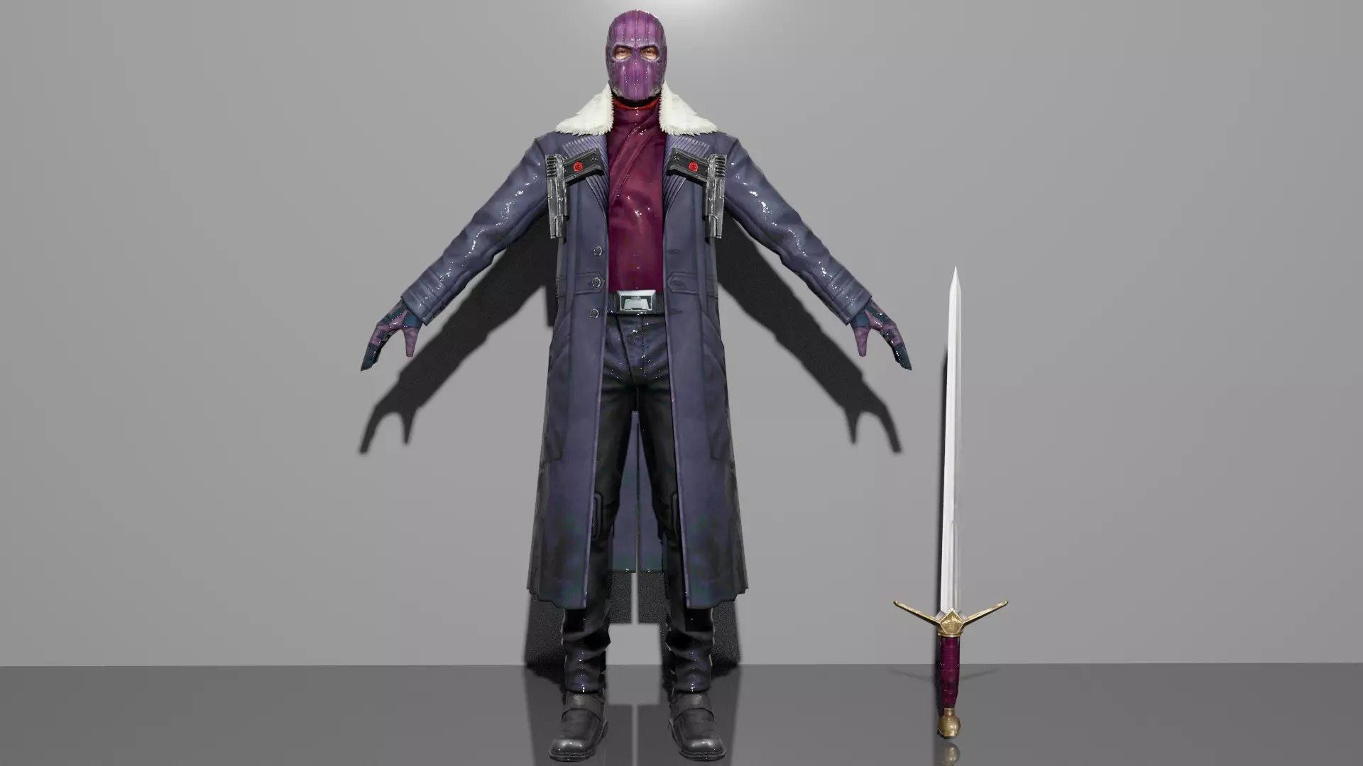Baron Zemo  3D model_0