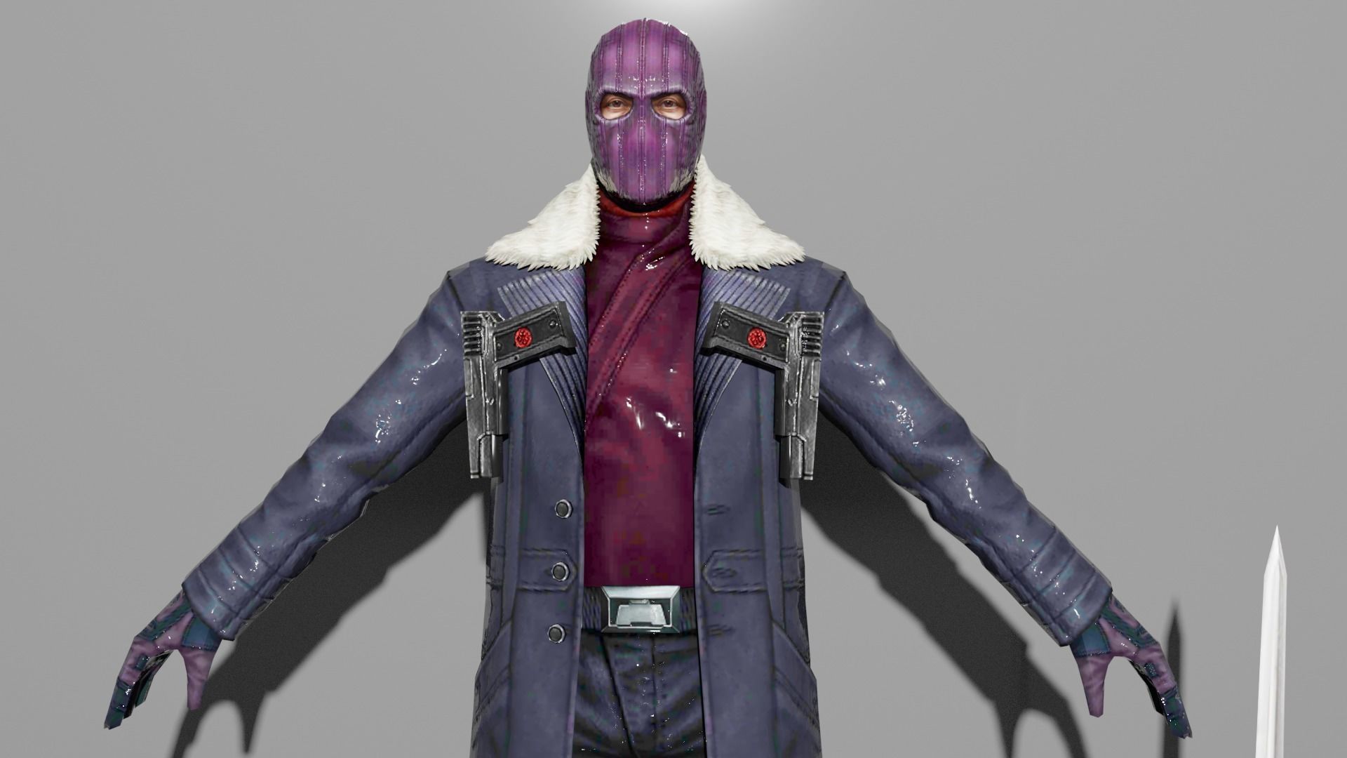 Baron Zemo  3D model_1