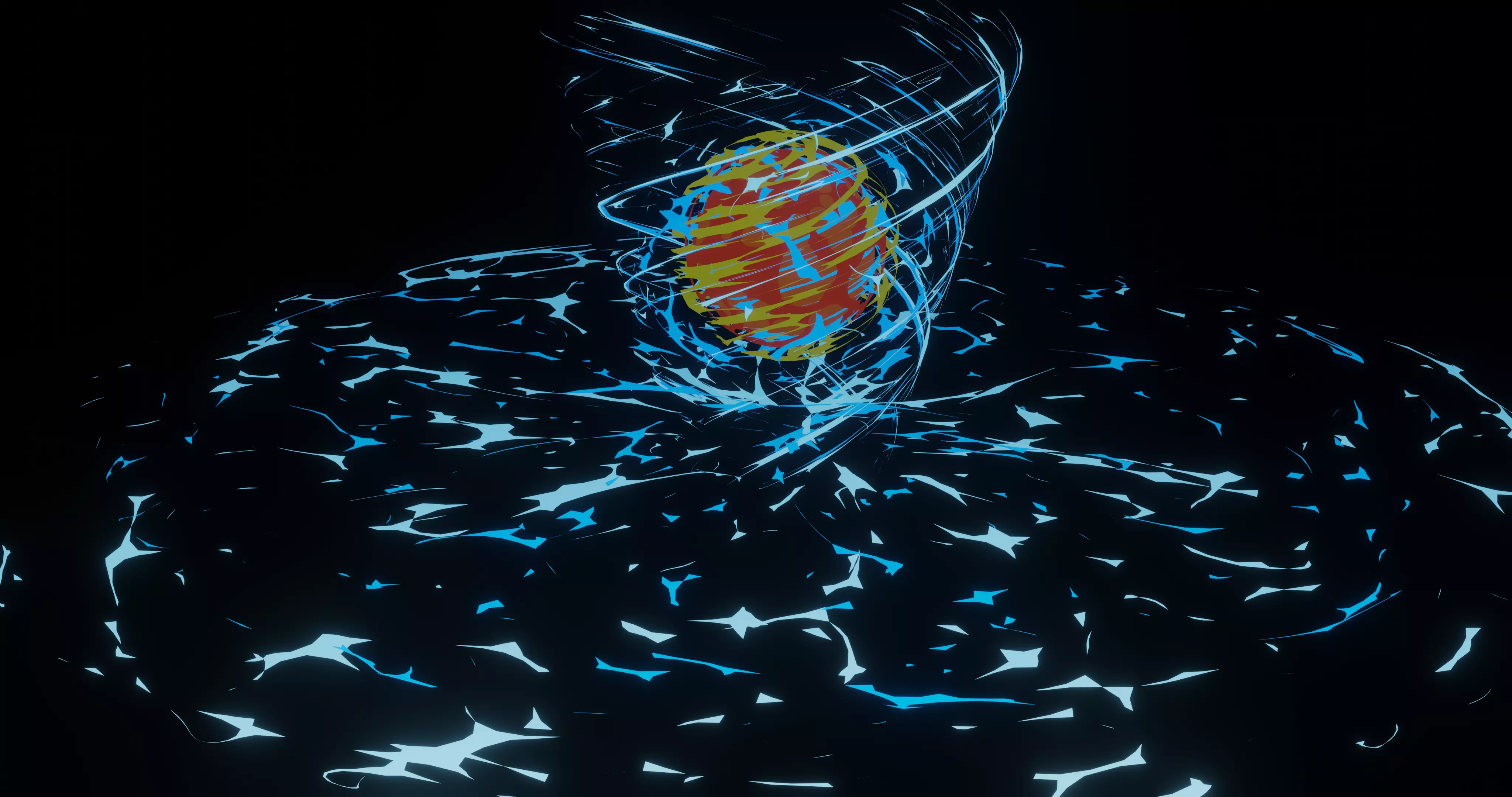 energy ball 3D model_0