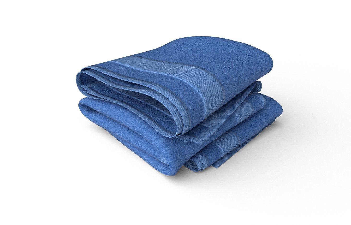 Towel  M04 Low-poly 3D model_3