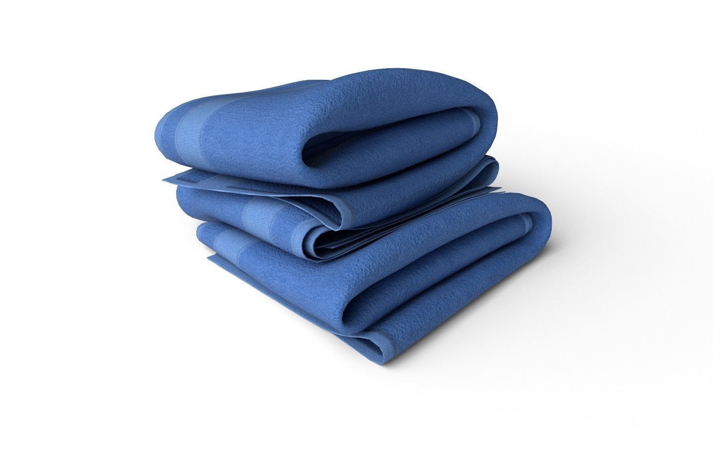 Towel  M04 Low-poly 3D model_5