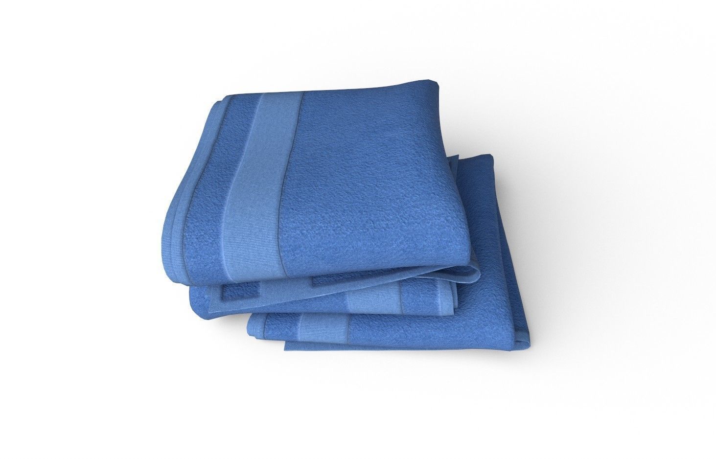 Towel  M04 Low-poly 3D model_6