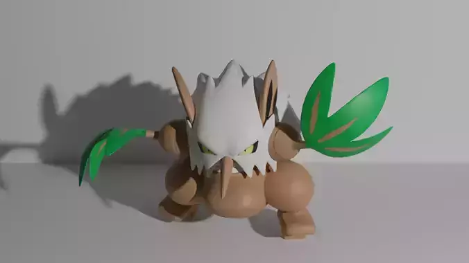 Shiftry pokemon 3D print model 3D print model Shiftry pokemon 3D print model 3D print model