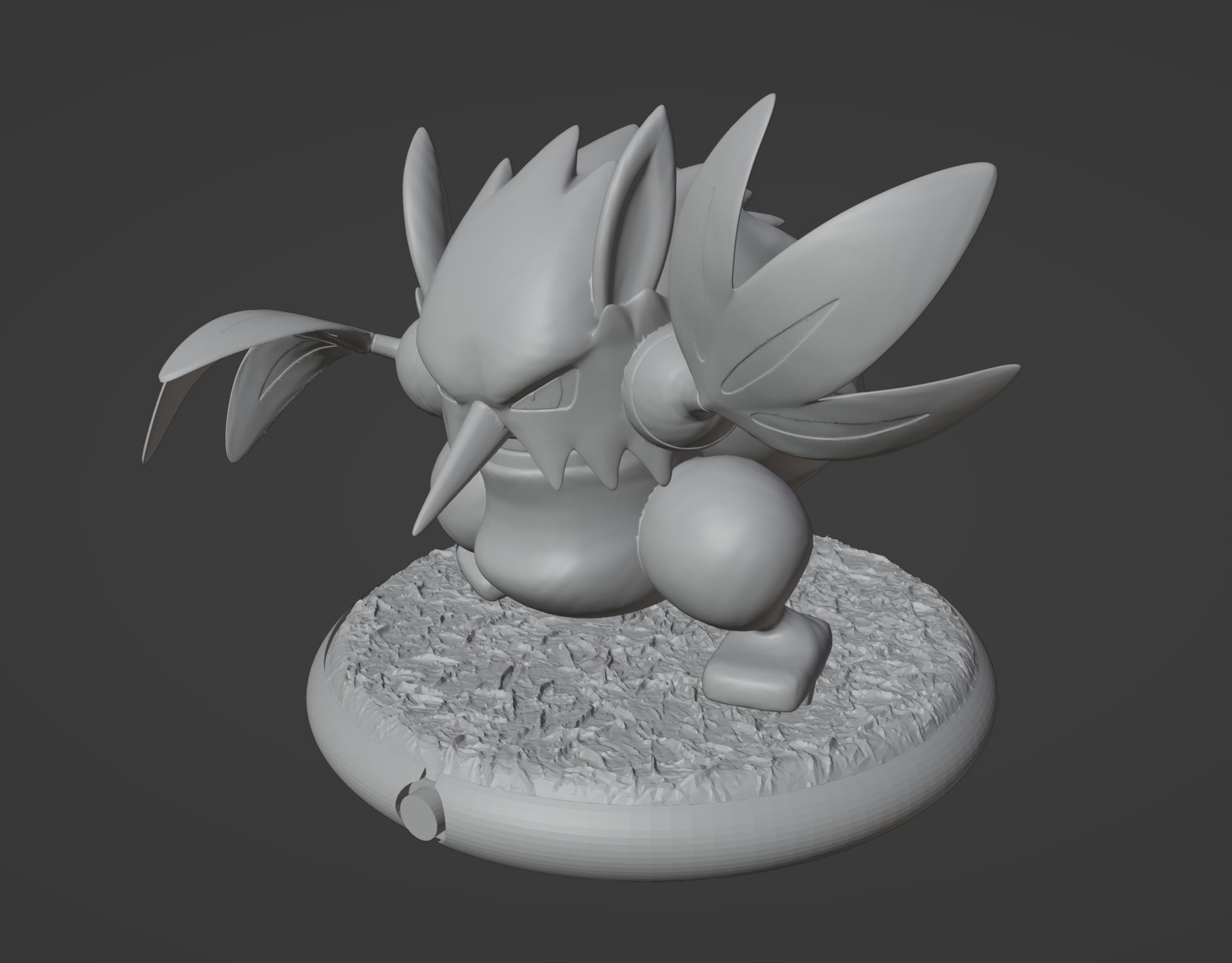 Shiftry pokemon 3D print model 3D print model_4