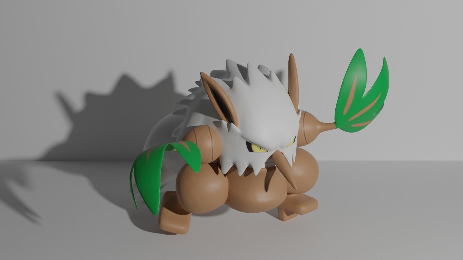 Shiftry pokemon 3D print model 3D print model_1